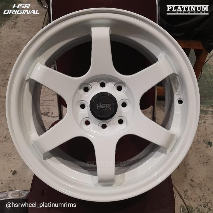 PAKET VELG DAN BAN MOBIL R15 RING 15 ORIGINAL HSR TIPE TOKYO TE37