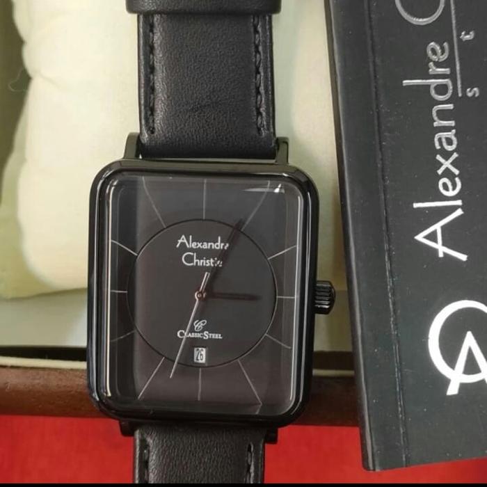 Jam Pria  ORIGINAL Alexandre Christie ACF 8662 MD All Stainless