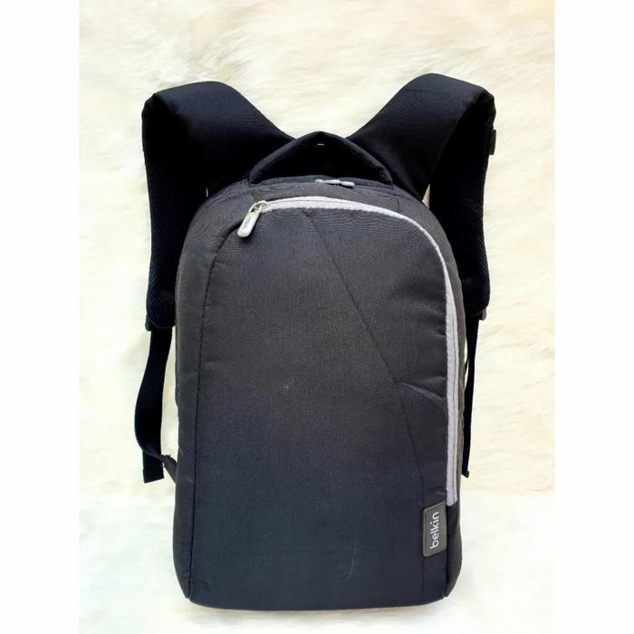 Belkin Tas Ransel Backpack Laptop Kerja Kanvas Pria Wanita Second