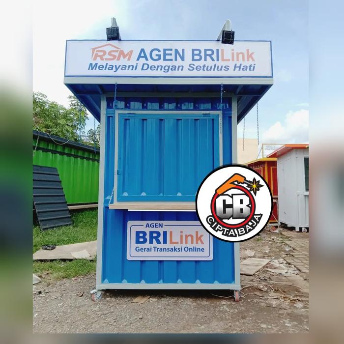 booth container/booth brilink/container custom