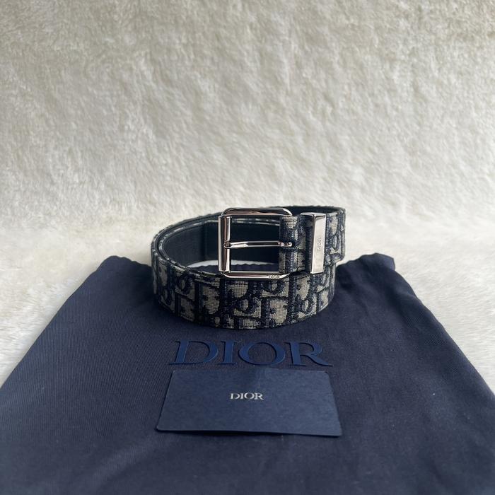 Christian Dior Oblique Belt Original Authentic Belt 100%