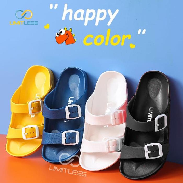 Sandal Anak Karet Selop Limitless Sandal Anak Cowok Cewek Selop Eva
