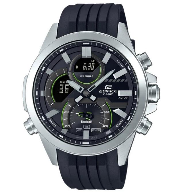 Jam Tangan Pria CASIO EDIFICE ECB-30P-1ADF Rubber Original