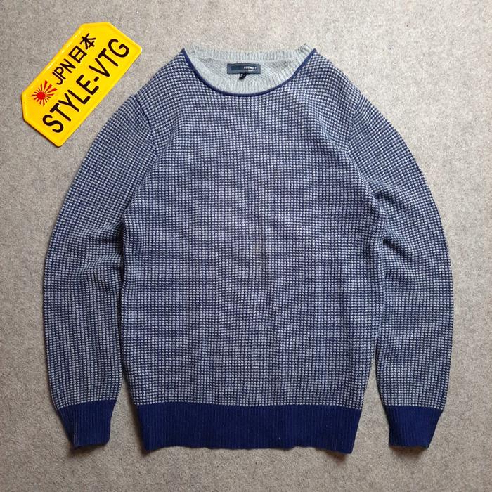 sweater korea rajut wool knit knitwear bkn coogi missoni lengan balon