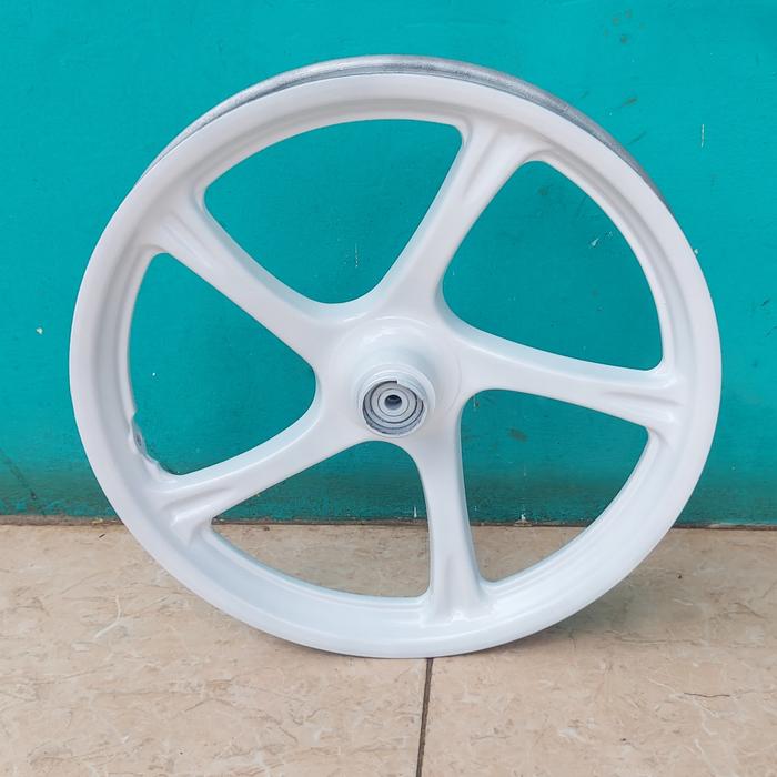 velg depan mio j putih