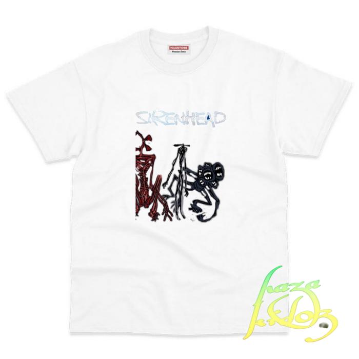 Kaos anak unisex motif karakter SIRENHEAD