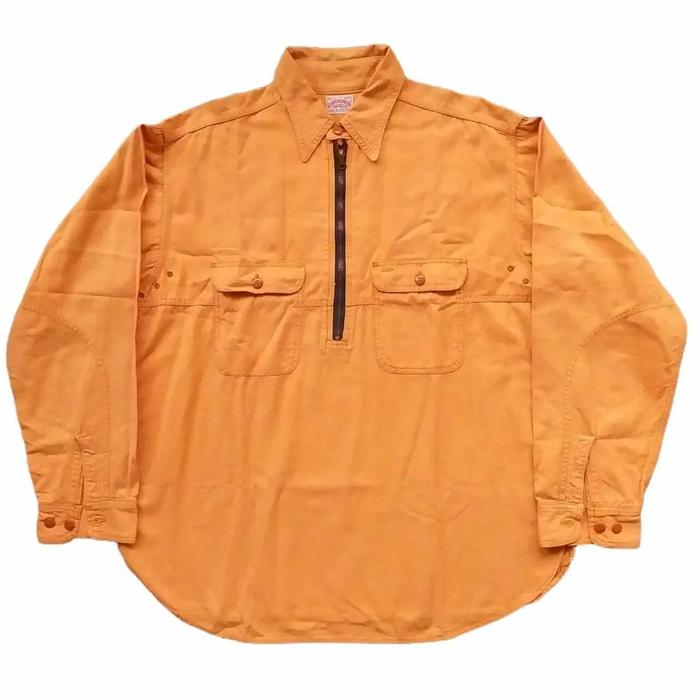 SOLDOUT Joe McCoy's & Co Half Zip Work Shirt by The Real McCoy's