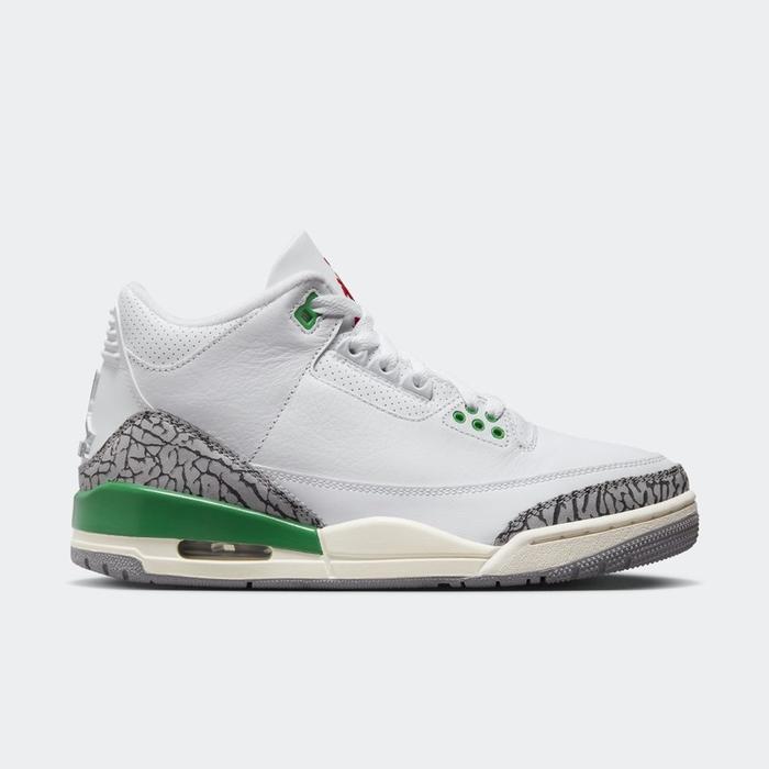 Nike Air Jordan 3 Retro Lucky Green Original Resmi (100% Authentic)