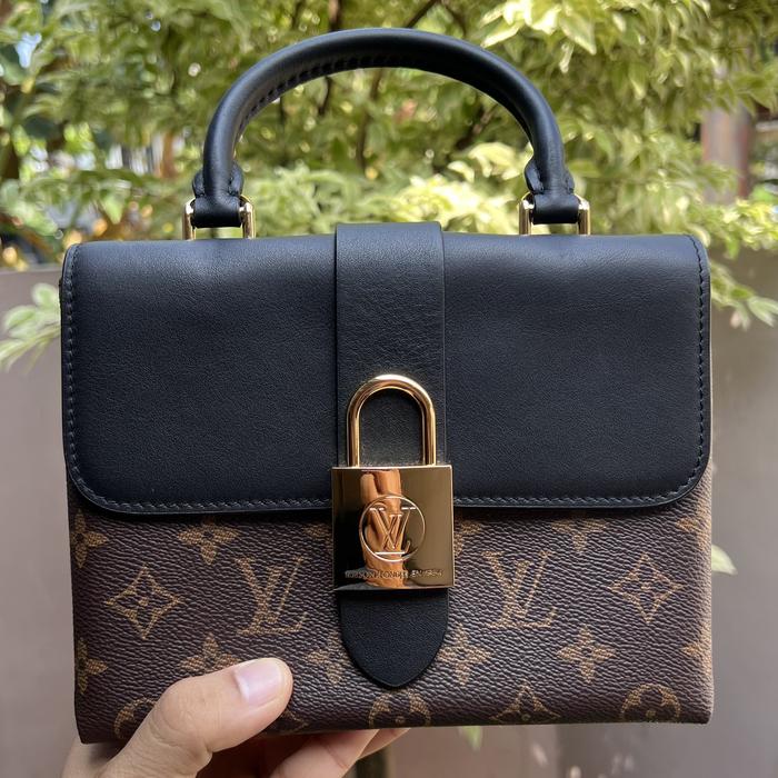 Tas LV Hitam Gembok Preloved