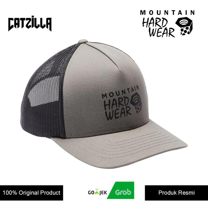 Topi Trucker Mountain Hardwear MHW Logo Trucker Hat Women Color Grey