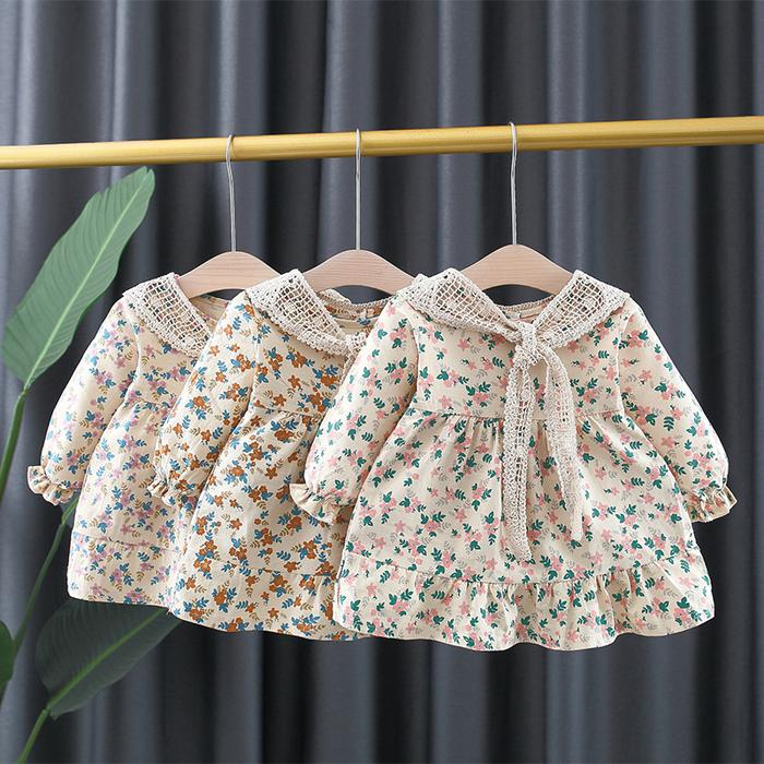 dress anak anak bunga bunga/dress bunga anak/dress bayi/dress bunga