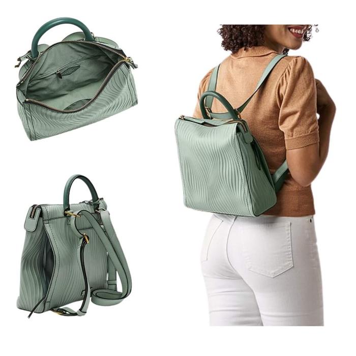 Fossil parker small backpack green⁸