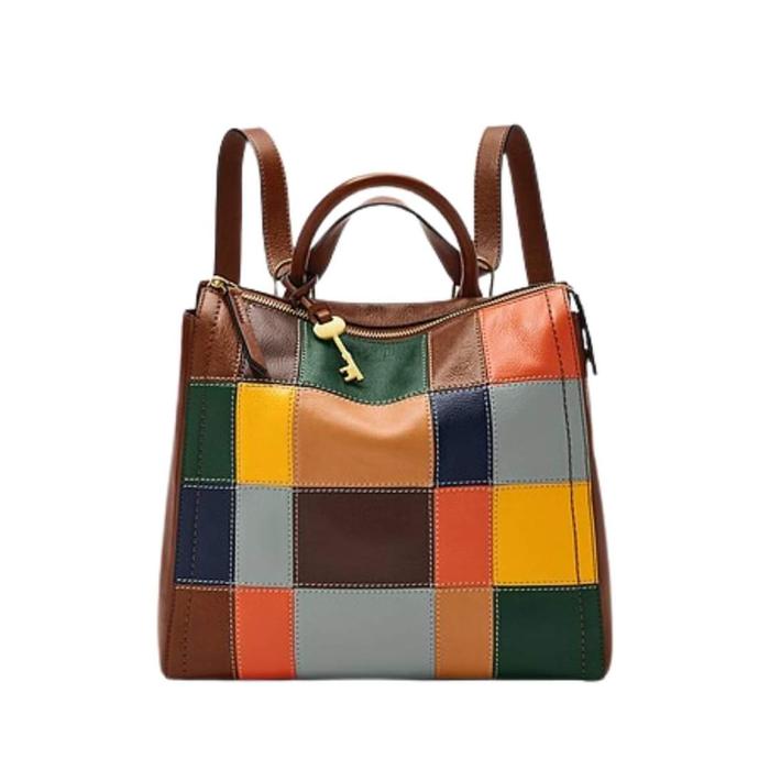 Fossil Parker Small Backpack Patchwork
