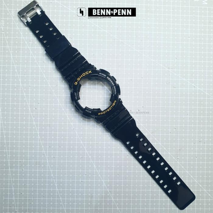 STRAP BEZEL JAM TANGAN CASIO G-SHOCK GA 100 / GD100 BLACK