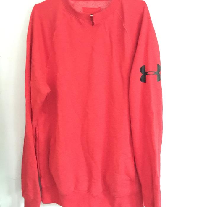 under armour storm sweater red