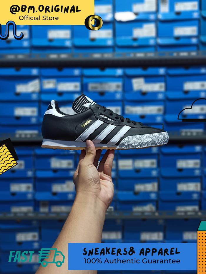 Adidas Samba Super Black White Original