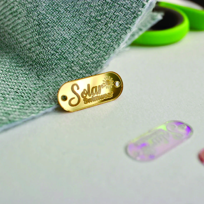 label akrilik/ label hijab/label hijab akrilik/label tas/merk