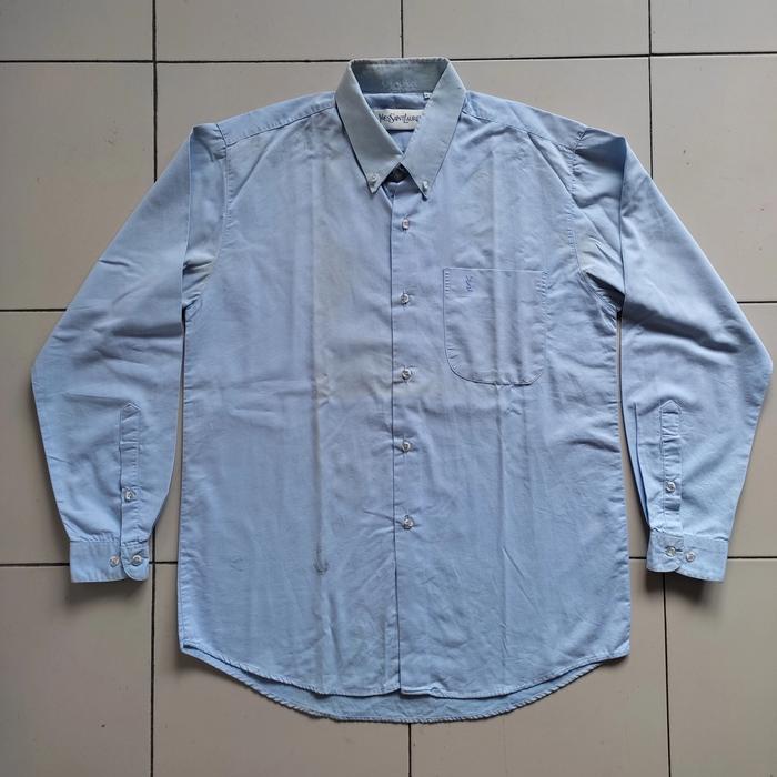 SHIRT/KEMEJA BRANDED LUXURY YSL (YVES SAINT LAURENT) ORIGINAL