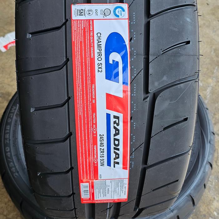 Ban Gt champiro sx2 245 40 18 sx2