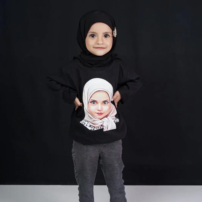 kaos foto anak / kaos foto animasi / kaoscouple #kaosz