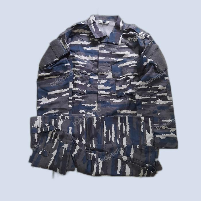 Baju PDL Layar Combat TNI AL Asli Jatah terbaru Bahan Velbed/Baju PDL Layar TNI AL