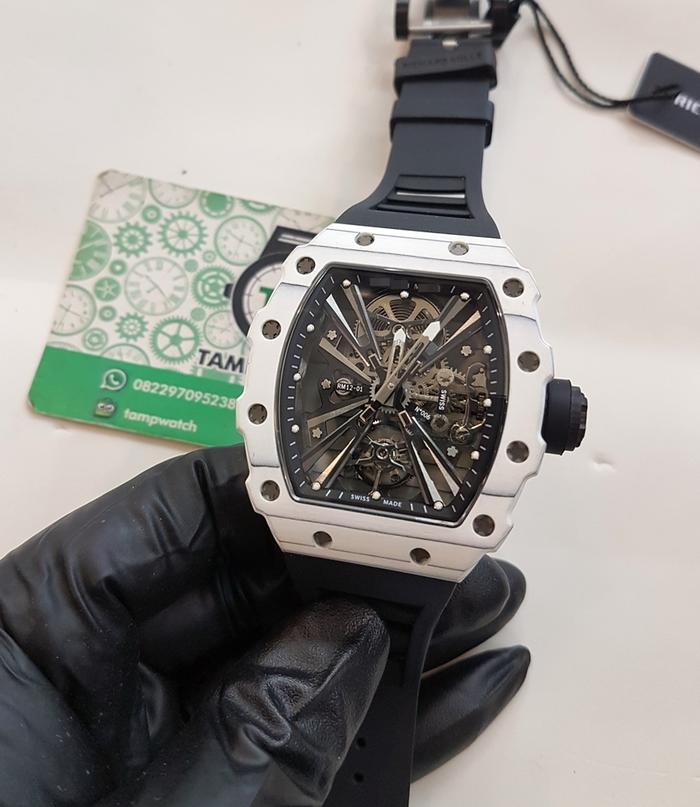 RM12-01 Tourbillon white Carbon
