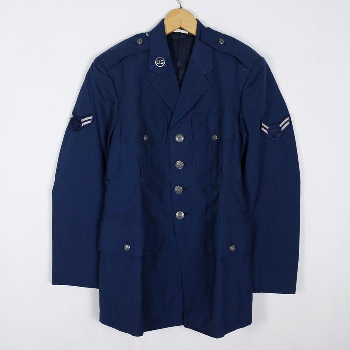 USAF Blue Dress Uniform Coat Army Original Jaket Size M nato us m65
