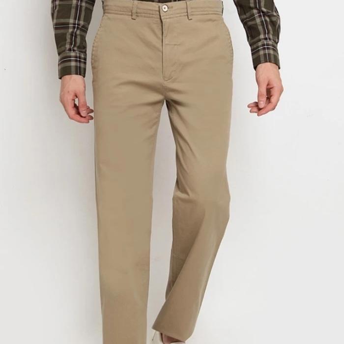 WOOD chino pants Modernfit,KHAKI 2-OPXBSC520O032