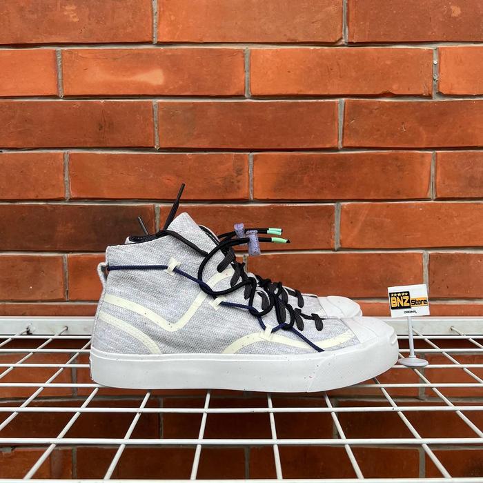 Converse Original Jack Purcell Mid Renew/White/White/Strom Wind