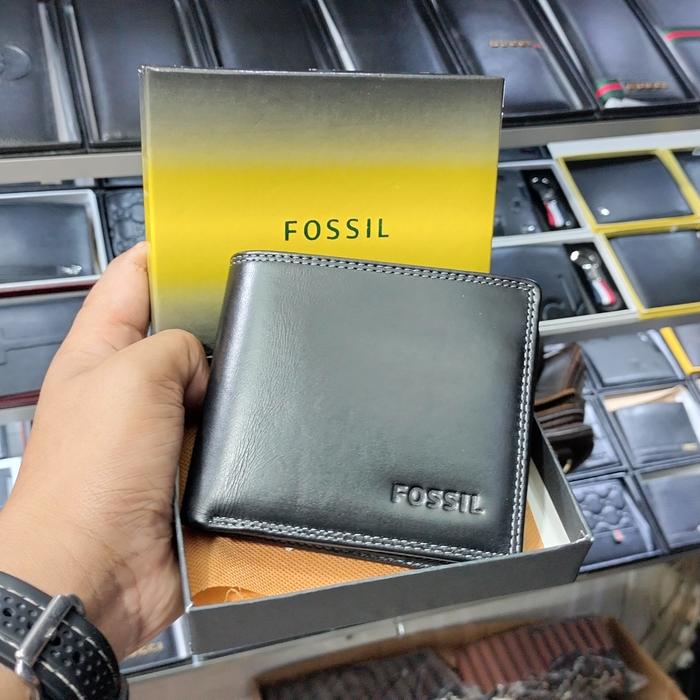 DOMPET PRIA KULIT SAPI ASLI / FOSSIL F-024 KULIT FULL UP SUPER PREMIUM