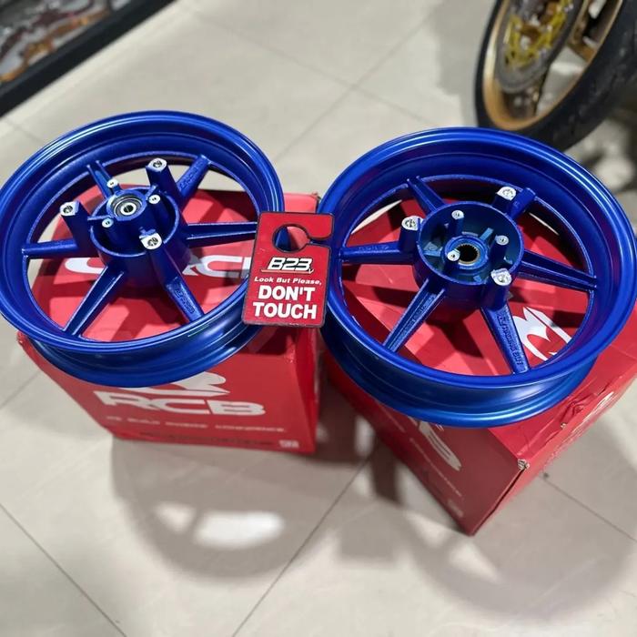 velg rcb nmax old ring 13 biru asli rcb velg racingboy nmax lama