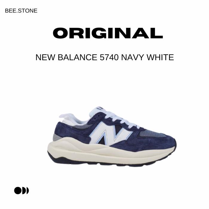 New Balance 5740 Navy White Original