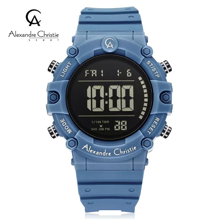Alexandre Christie 9386 MHRIPBALB Jam Tangan Pria - Light Blue
