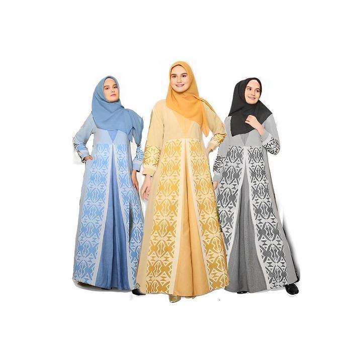 Qonitah Project Gamis Dewasa GD SRK 04 Aalifa Series Keke Baju Busana QP01