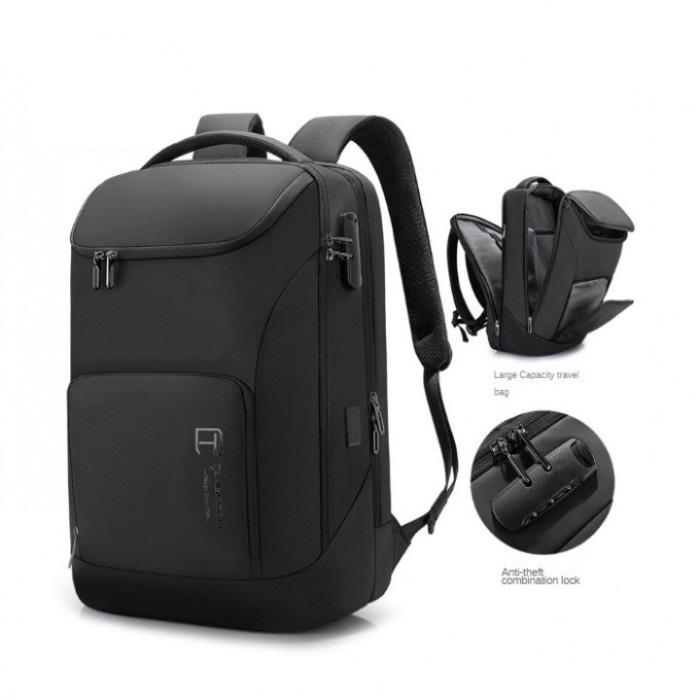 TC Tas Ransel Laptop 18 Inch Laptop Backpack TSA Lock Men Backpack