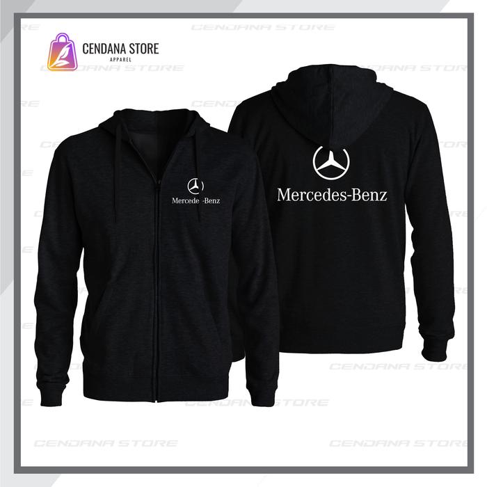 JAKET ZIPPER SWEATER MERCEDES BENZ