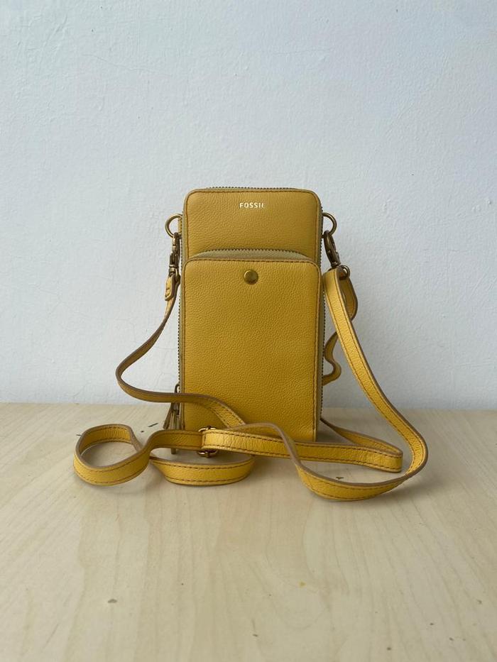 Tas Fossil sofia phone Bag crossbody YELLOW SWL2676763 KH