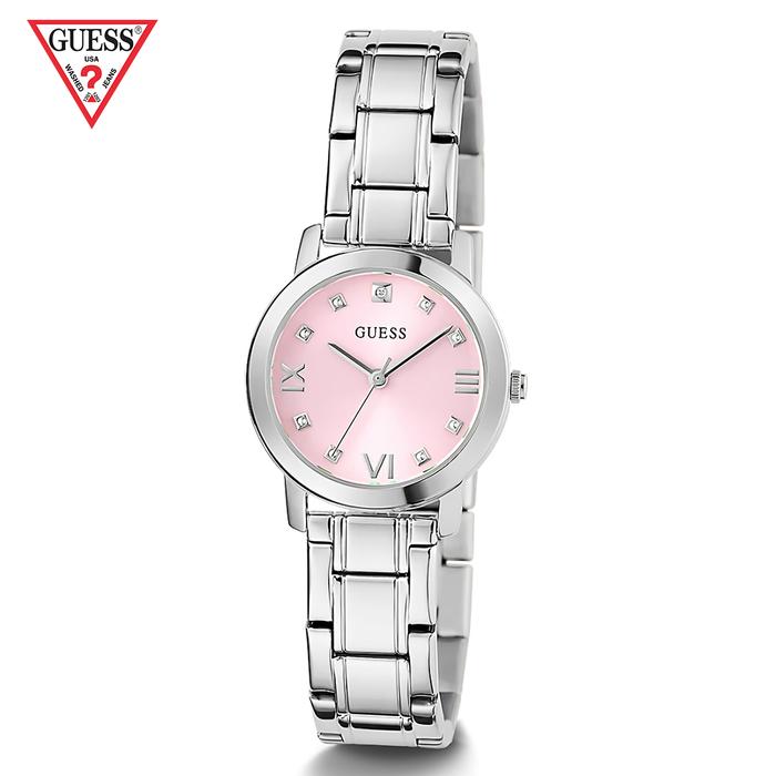Guess GW0532L1 - Jam Tangan Wanita - Silver Tone - Stainless Steel