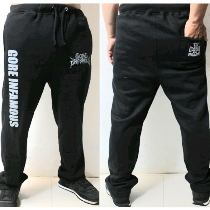 Celana panjang longfleece band gore infamous