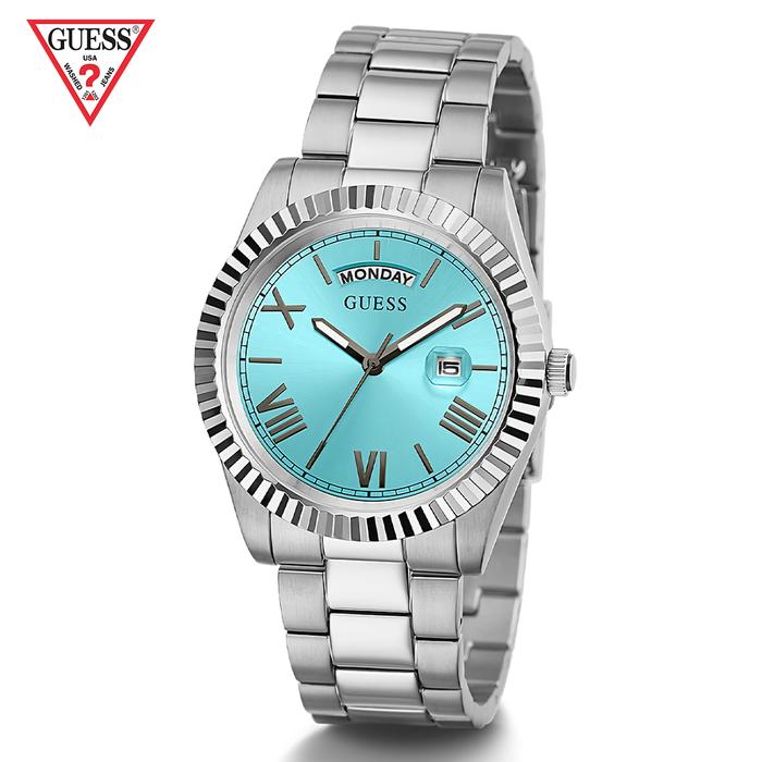 Guess GW0265G11 - Jam Tangan Wanita - Silver Tone - Stainless Steel