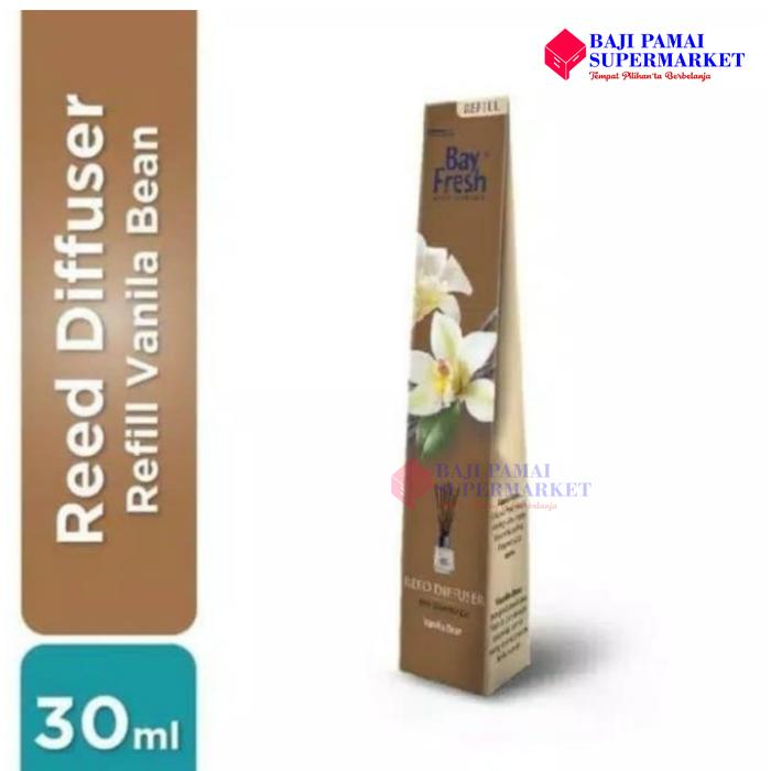 Bay Fresh Refil with Essential Oil Vanilla Bean 30ml