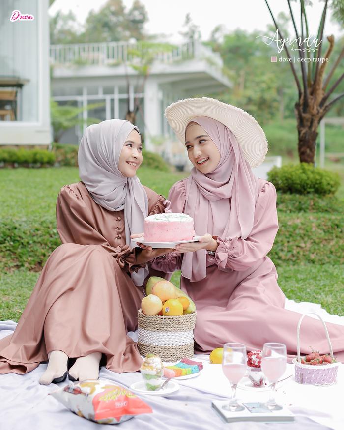 DZEERA - AYUNDA DRESS / gamis remaja kekinian toyobo premium