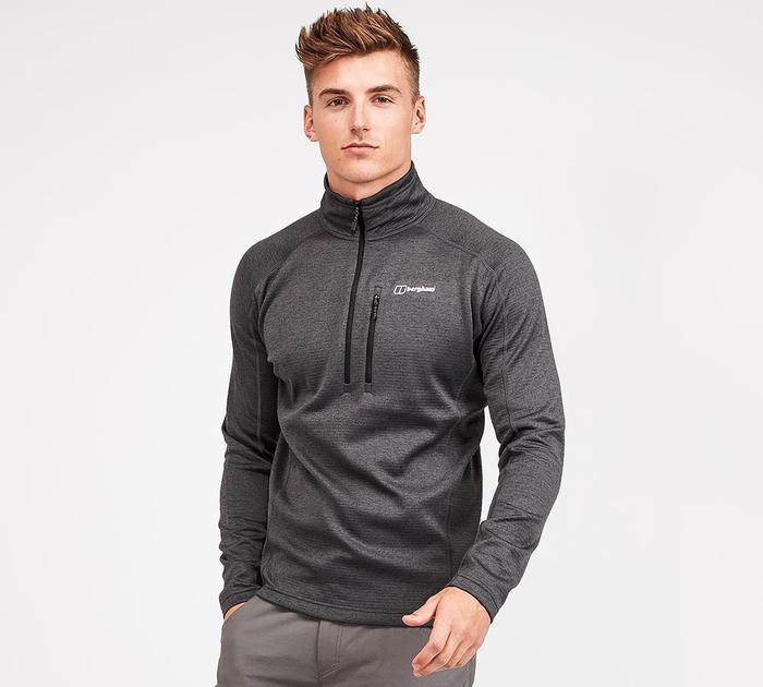 BRGHS Half Zip Jacket Bigsize Original - Jaket Pria Jumbo Size BRG003