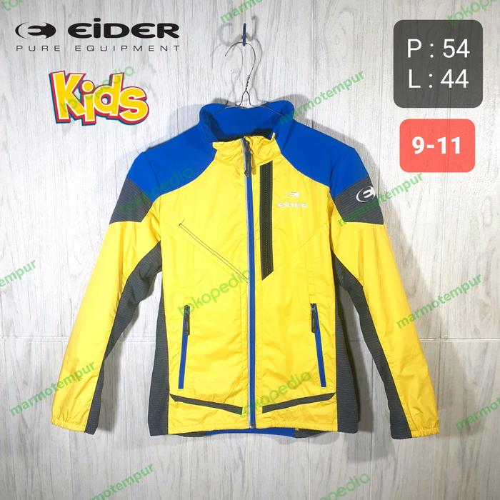 [SPESIAL RARE EDITION] Jaket Olahraga Outdoor Running Sepeda Anak EIDER Xenium Second Original