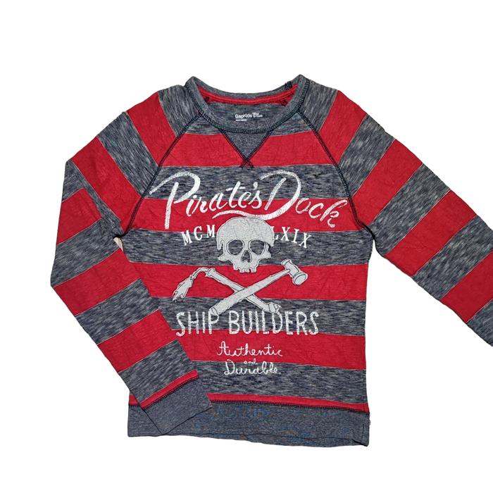 Sweater Crewneck GAP KIDS PIRATES DOCK Sweatshirt Second Preloved