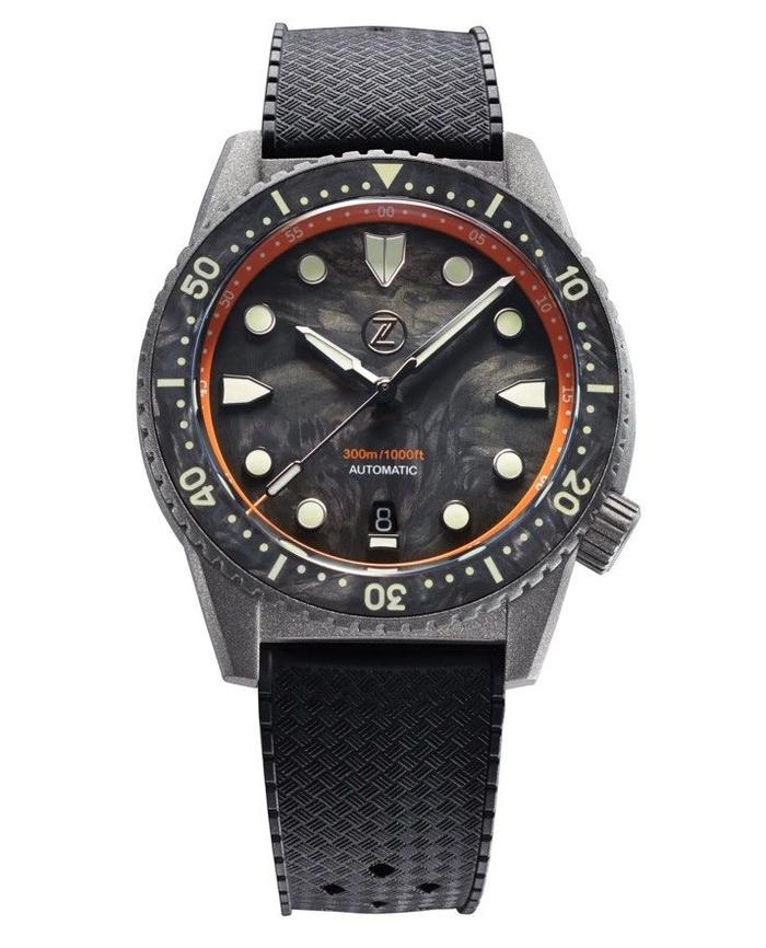 Zelos MAKO 300M DIVER 'CERAKOTE CARBON'