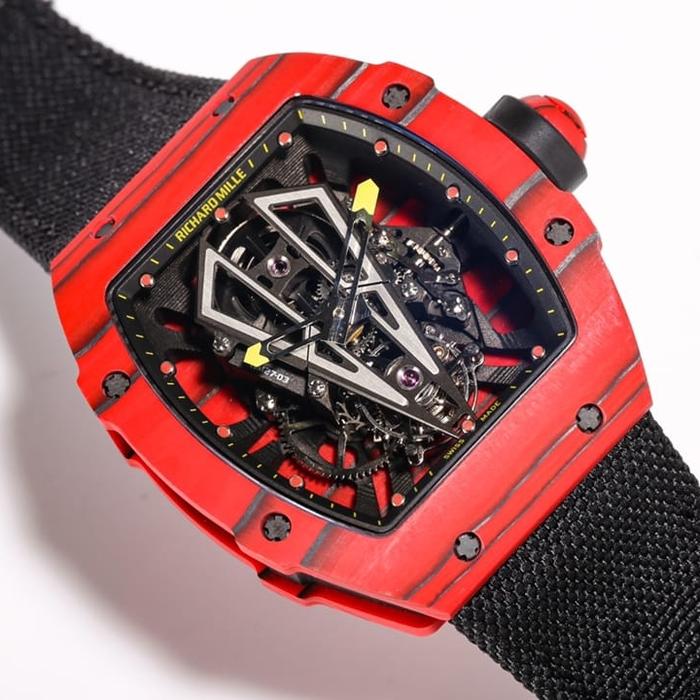 Jam tangan Automatic RM 27-03 ultra thin tpt carbon