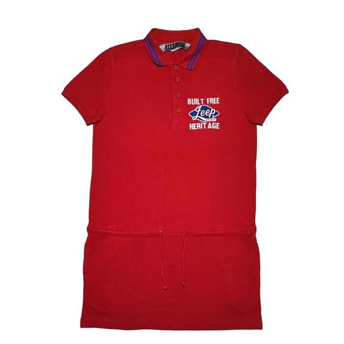Kaos Polo Dress Wanita JEEP TRACKHAWK SPIRIT Size M Second Preloved