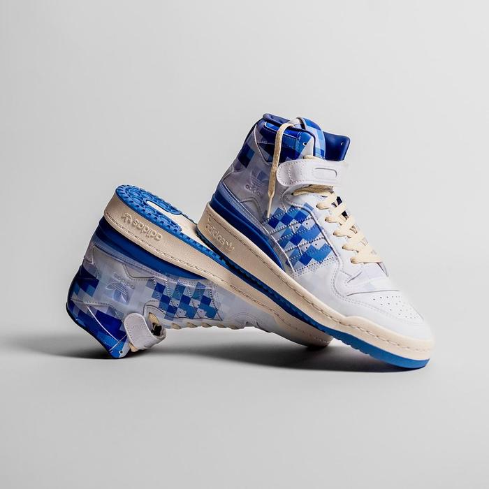 Adidas Forum 84 Hi Closser Look Blue
