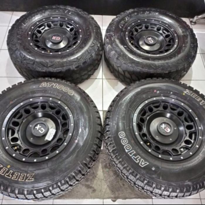 VELG MOBIL BEKAS TRITON RING 15X8 ET18 BAUT 6X139 BAN 31/10,5/15